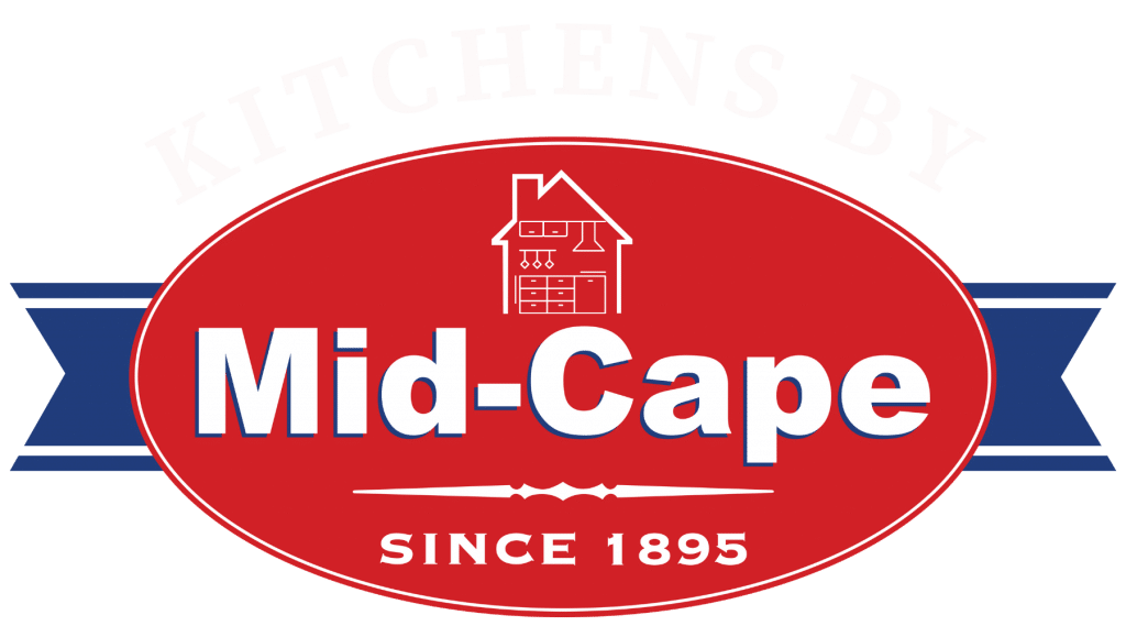 Kitchens by Mid-Cape logo white