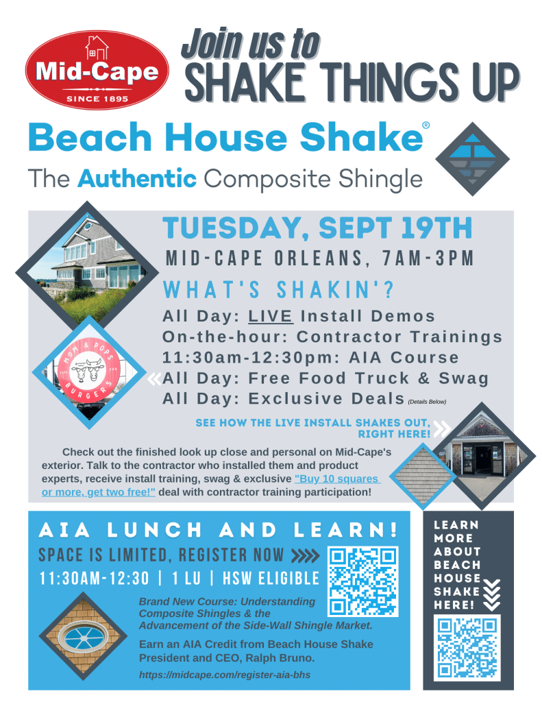 Beach House Shake Live Install event in orleans